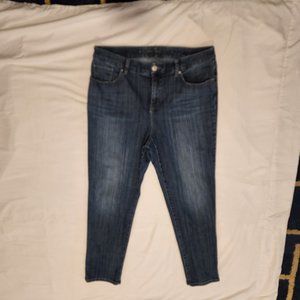 Chico's SO SLIMMING Girlfriend Ankle Jeans, Chico's Size 2 (Large/12)